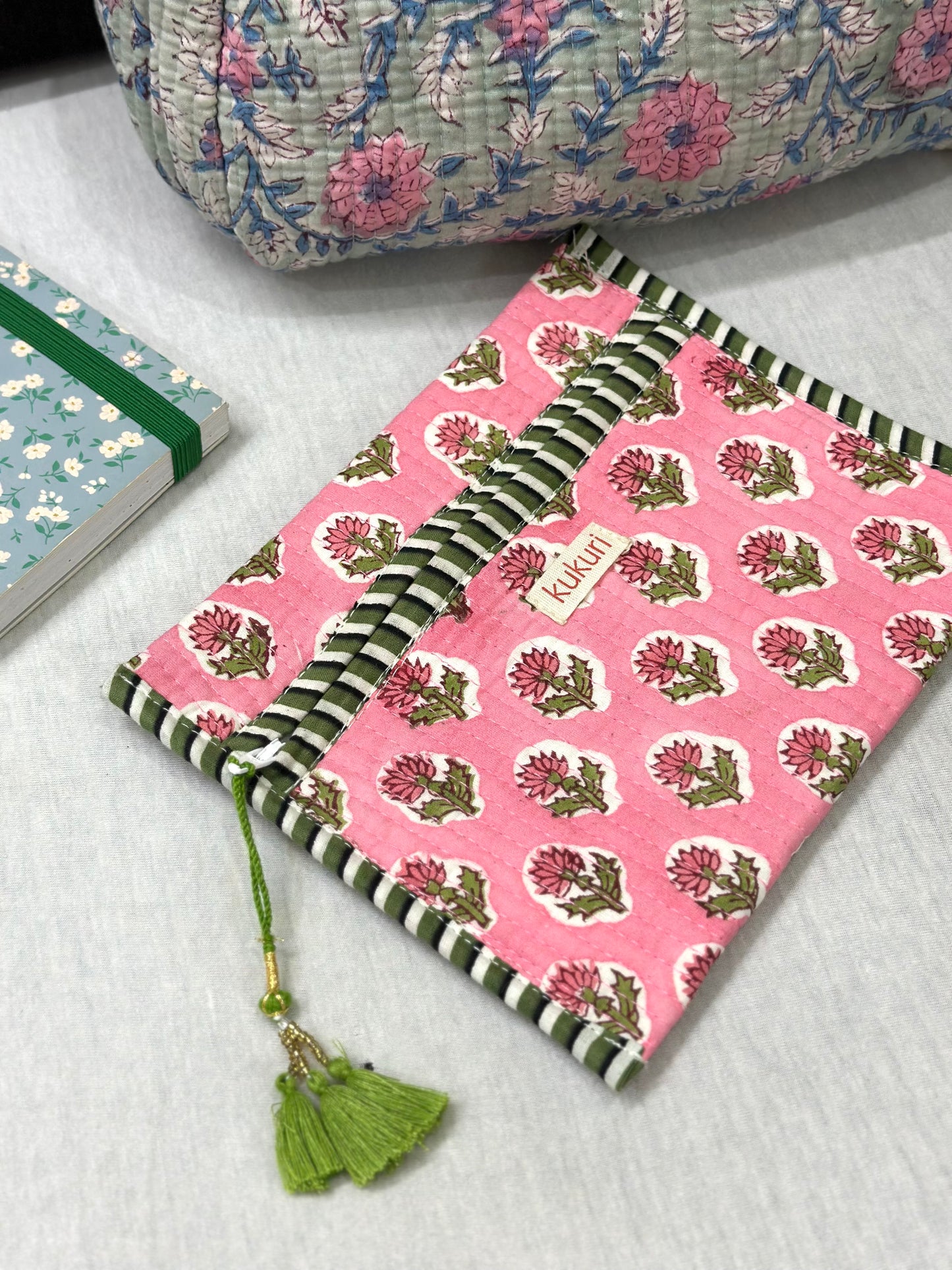 Floral Large pouch and Envelope pouch Combo