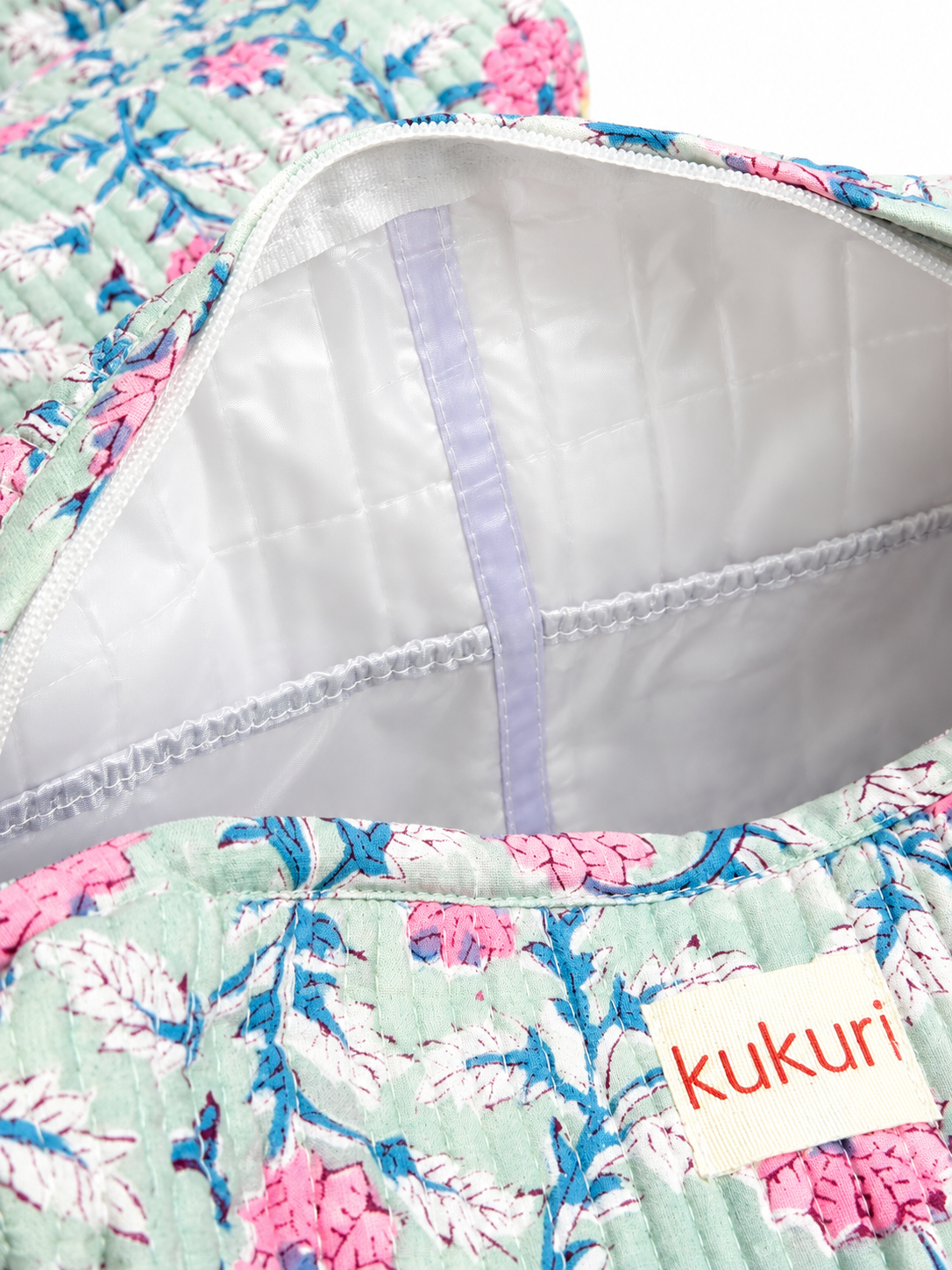 Mint Blossom Pouches (Set of 3)