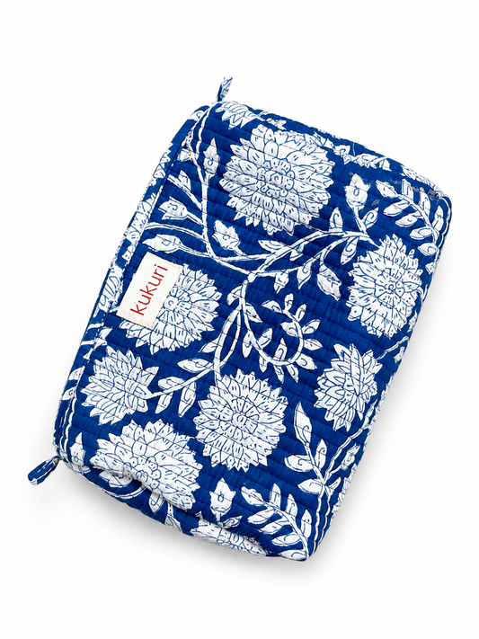 Classic Indigo Pouch (Large)