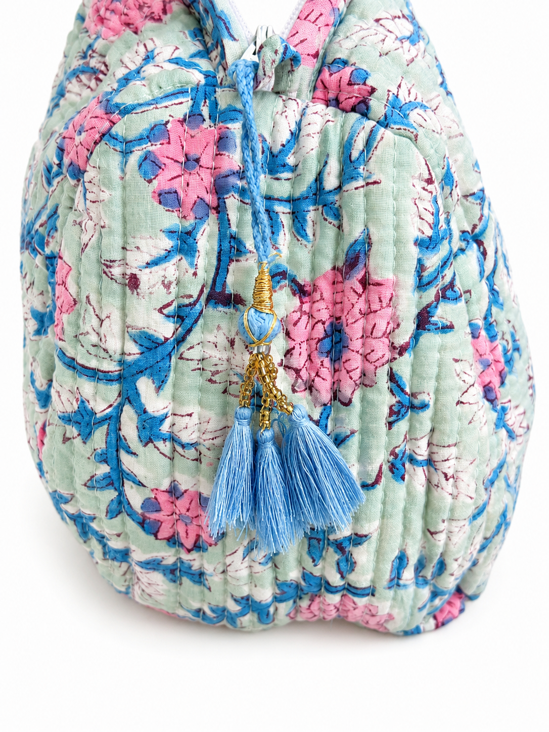 Mint Blossom Pouches (Set of 3)
