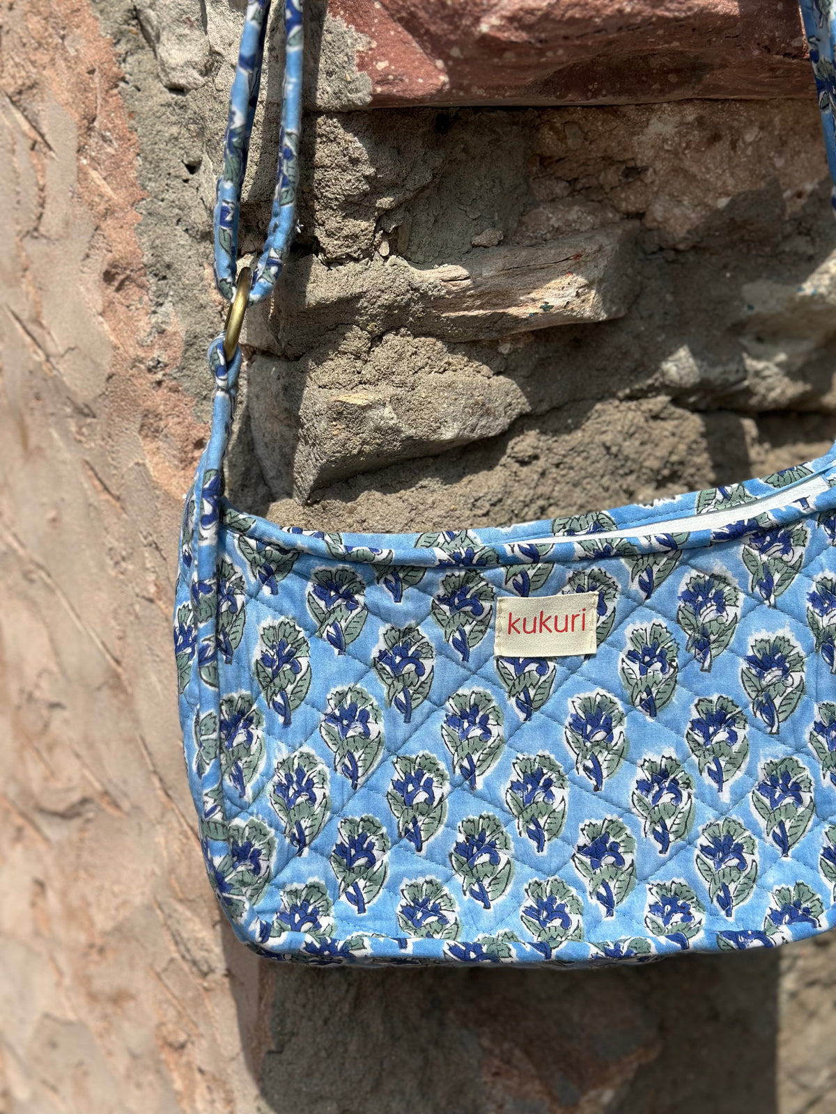 Blue Iris Handbag