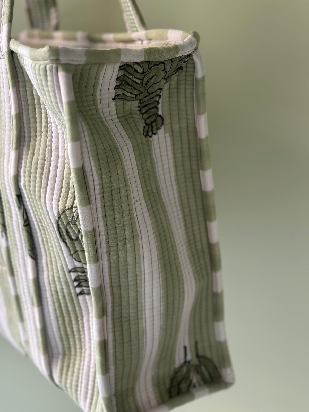 Sage Lobster Tote Bag