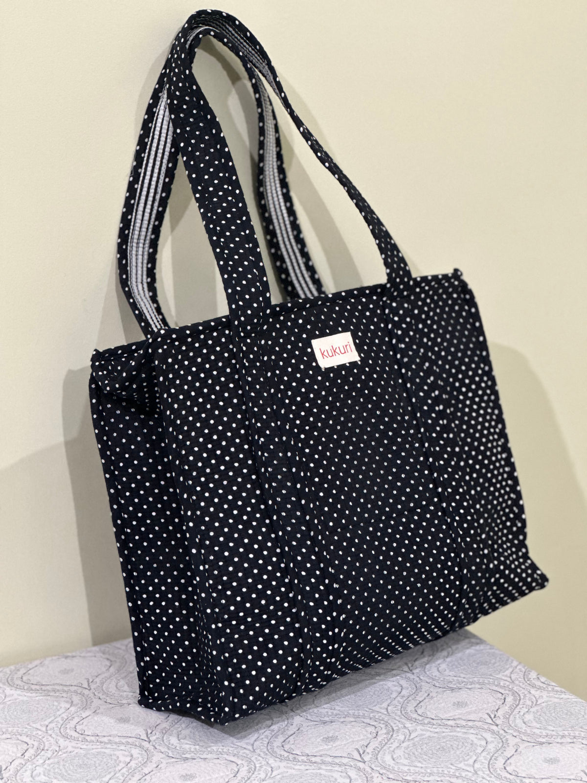 Classic Polka Tote Bag