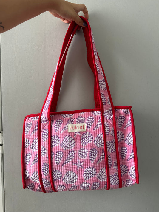 Shell Midi Tote Bag