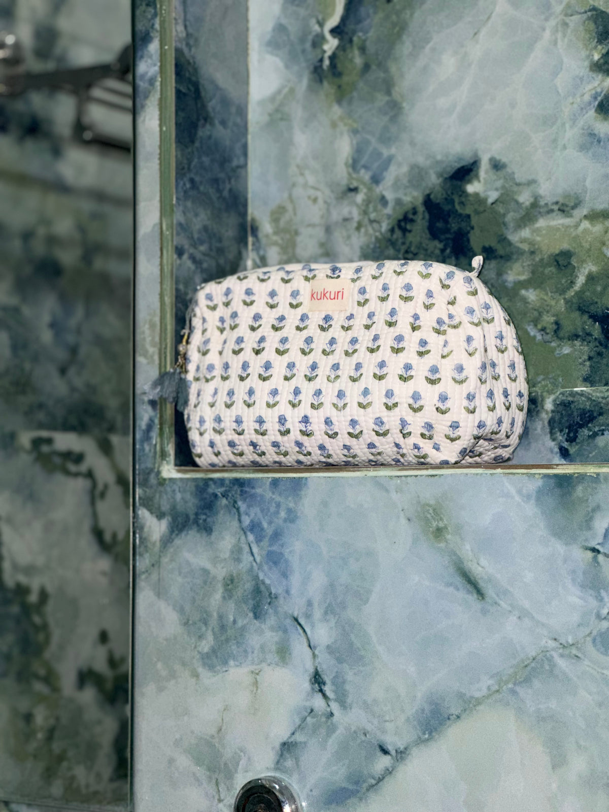 Classic Buti Print Pouch