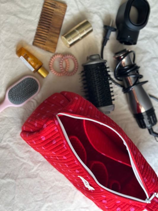Red polka Dyson Bag