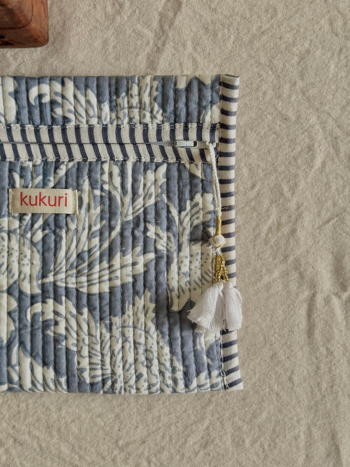 Dusty Blue Envelope Pouch